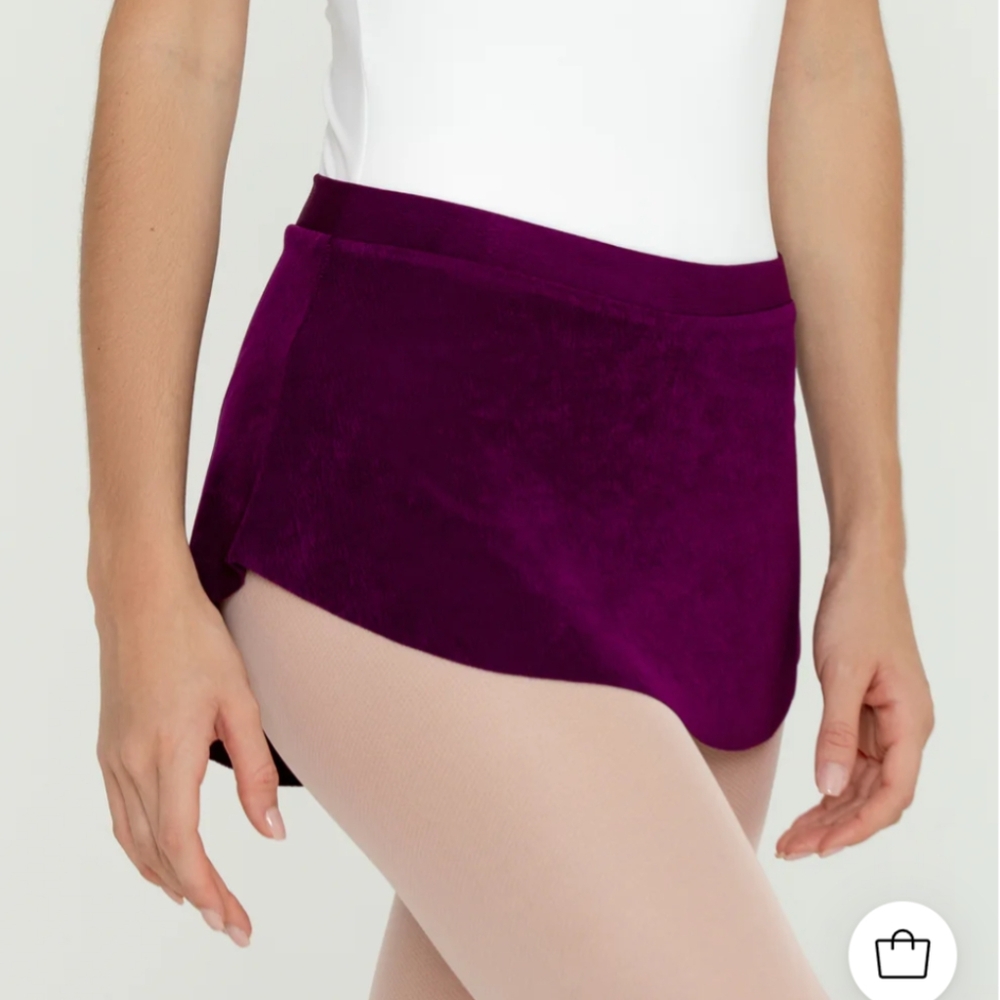 Bullet Pointe Plum Ballet Skirt sz xxs